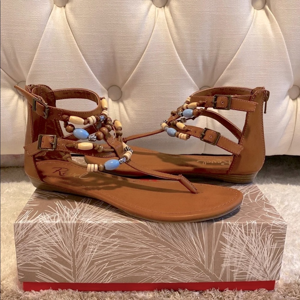 REVEL Stella Ornamented Sandals
